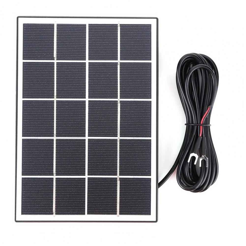 Solar Emergency Charger - شاحن شمسي بواجهة على شكل حرف