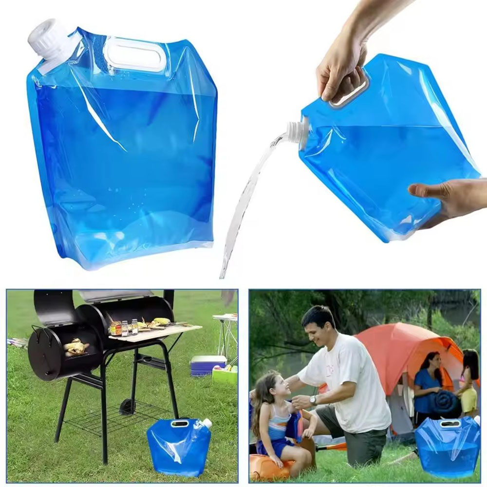 Water Bag Collapsible - حقيبة ماء قابلة للطي محمولة سعة