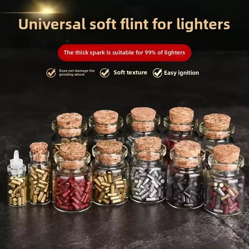 Fire Starting Kit - 200/500 قطعة حجر صوان عالمي لولاعات