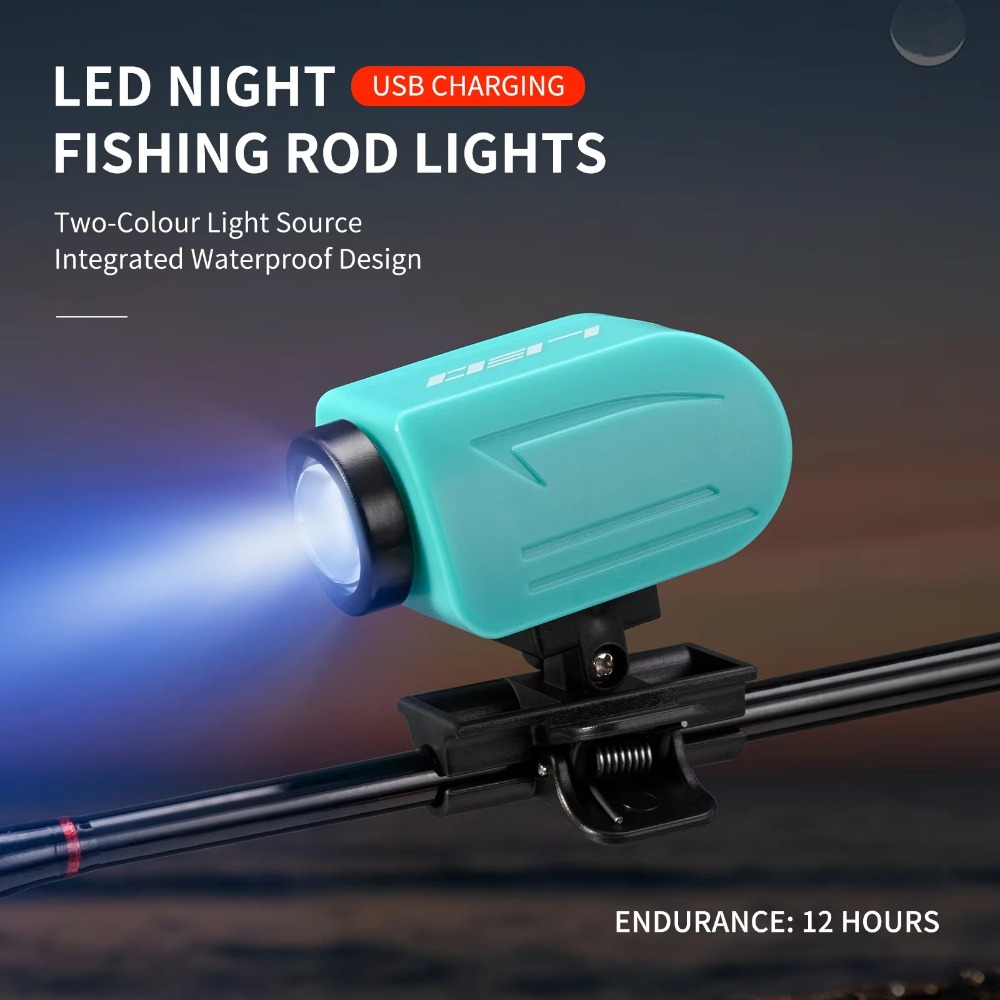 Fishing Kit Compact - المشبك LED البسيطة الصيد رود مصباح