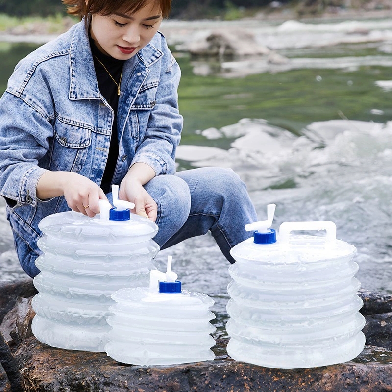 Water Bag Collapsible - دلو قابل للطي محمول، خزان مياه