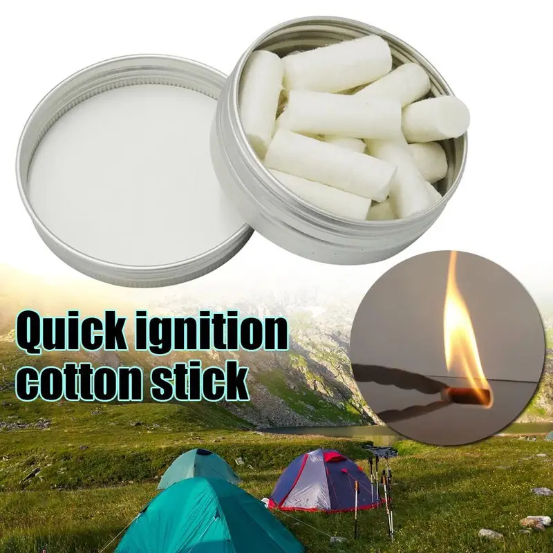 Fire Starting Kit - 12 قطعة من أدوات إشعال النار