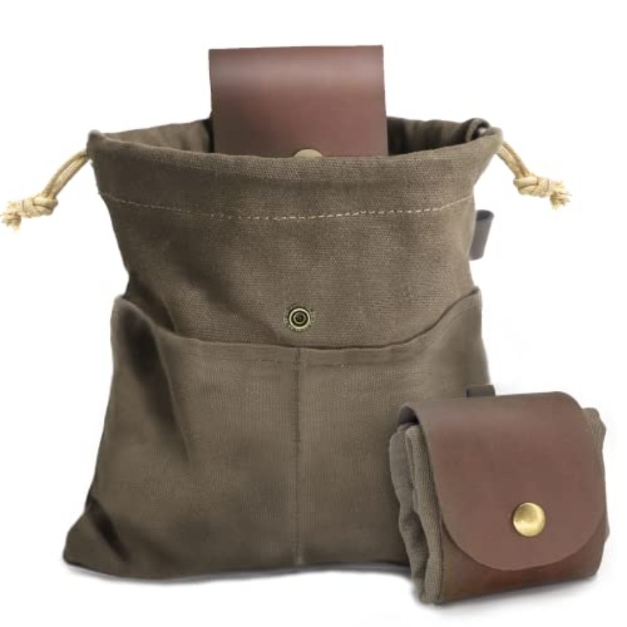 Water Bag Collapsible - حقيبة جلدية قماشية قابلة للطي لجمع
