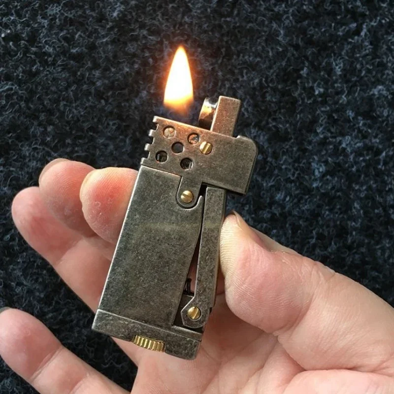 Fire Starting Kit - ولاعات سجائر ريترو تعمل بالبنزين والكيروسين،