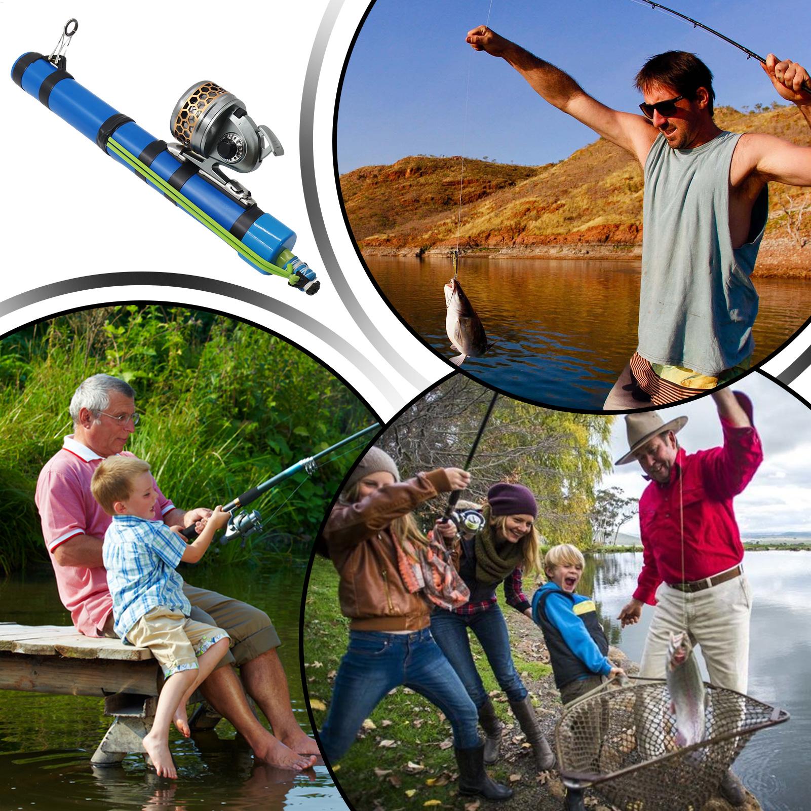قصبة صيد خشبية مقلاع تصميم أدا - مراجعة Fishing Kit Compact وسعره