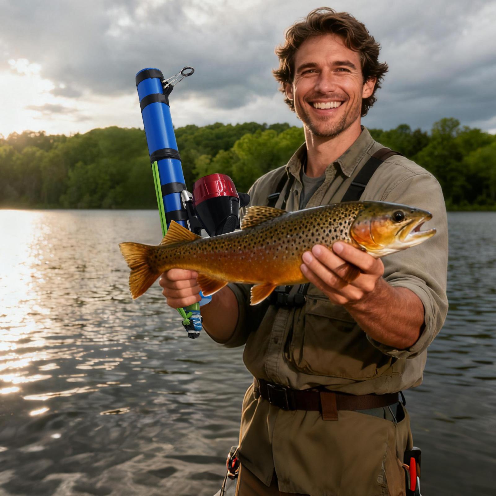 قصبة صيد خشبية مقلاع تصميم أدا - مراجعة Fishing Kit Compact وسعره