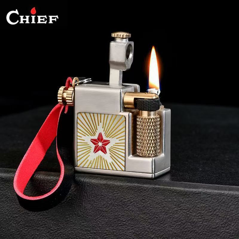ولاعة CHIEF 715 ميني مربعة الش - مراجعة Fire Starting Kit وسعره