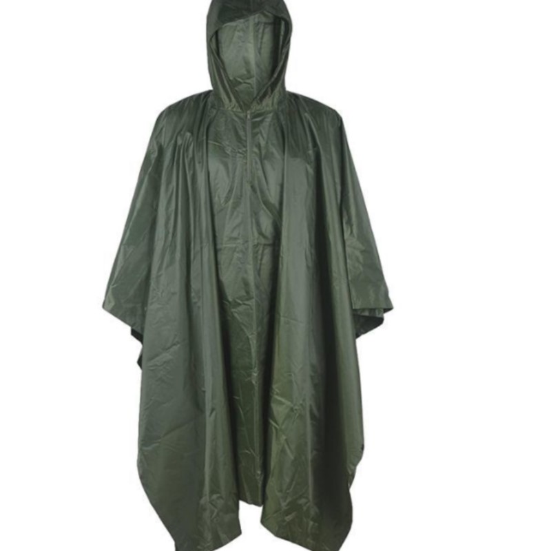 معطف واق من المطر تكتيكي مموه  - مراجعة Emergency Poncho Rain وسعره