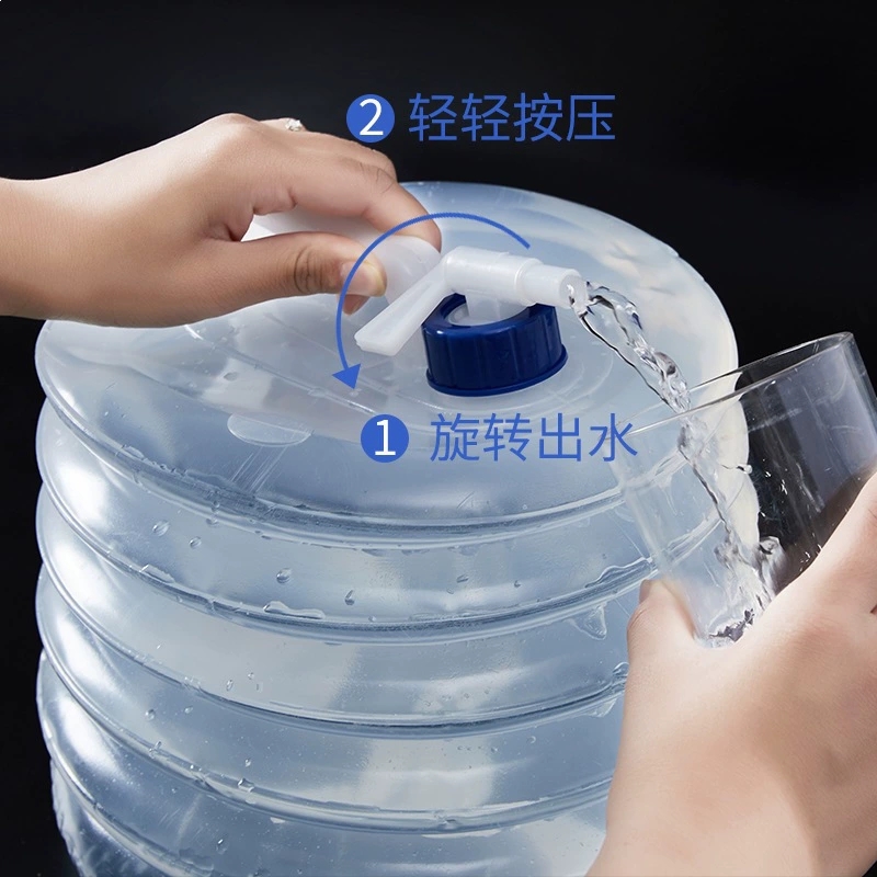 دلو قابل للطي محمول، خزان مياه - مراجعة Water Bag Collapsible وسعره