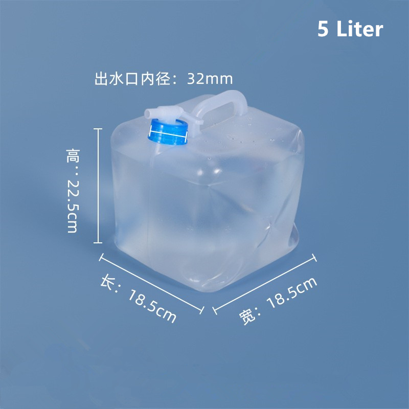 حقيبة ماء بلاستيكية قابلة للطي - مراجعة Water Bag Collapsible وسعره