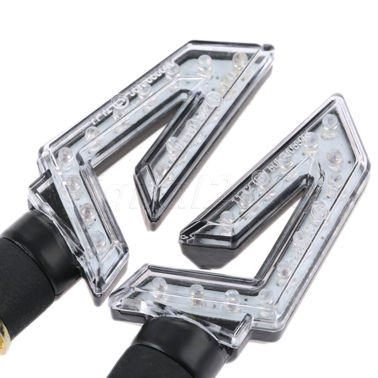 Yetaha 2 قطعة مصباح دراجة بخار - مراجعة Sos Light Strobe وسعره