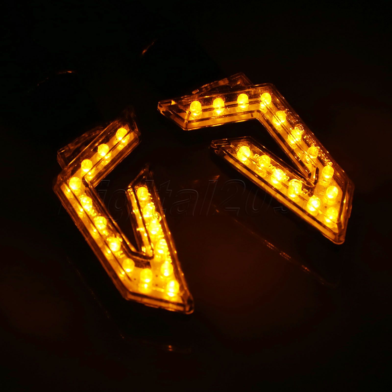 Yetaha 2 قطعة مصباح دراجة بخار - مراجعة Sos Light Strobe وسعره