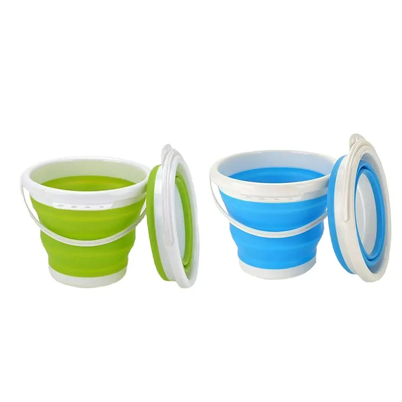 ❤️   دلو قابل للطي سعة 3/5/10  - مراجعة Water Bag Collapsible وسعره