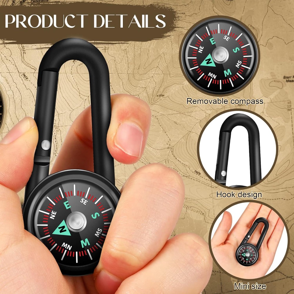 6-50 قطعة من بوصلات المغناطيسي - مراجعة Compass Lensatic وسعره