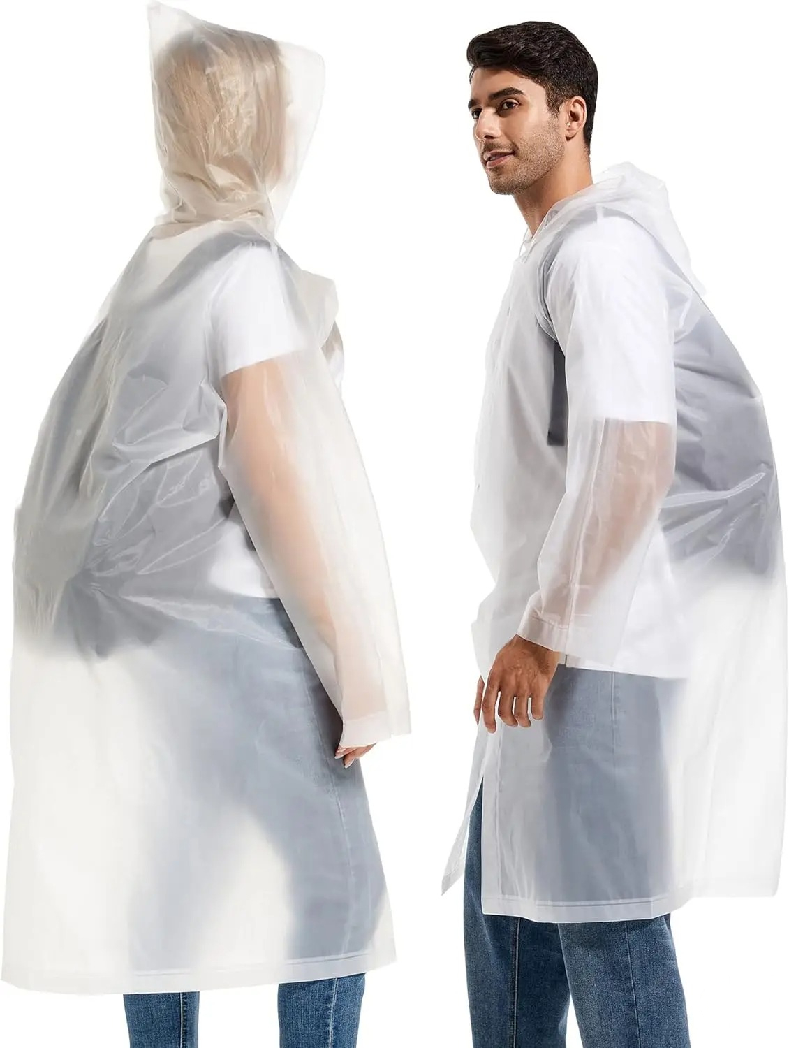 معطف واقٍ من المطر مقاوم للماء - مراجعة Emergency Poncho Rain وسعره